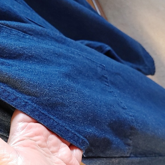 💚NWT HIGH RISE/HIGH WAIST WIDE LEG CROP JEANS - Picture 5 of 8